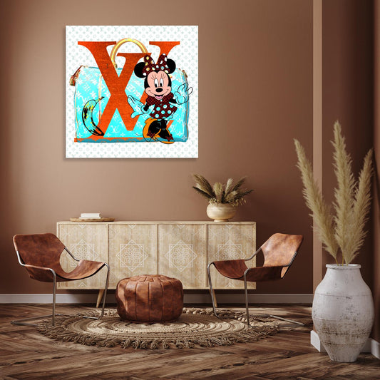 Acrylglasbild - LV Minnie