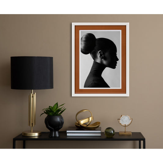 Rahmenbild mit Acrylpassepartout - Lady Love Einrichtungsbeispiel