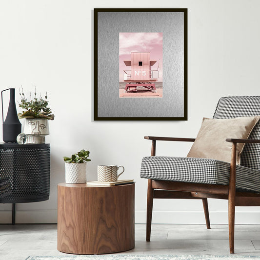 Rahmenbild mit Alupassepartout - No. 5