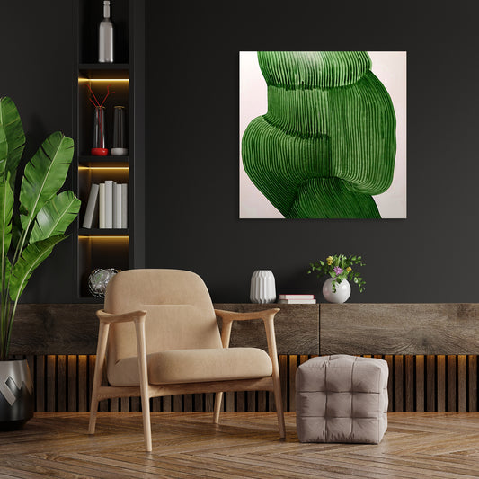 Leinwandbild - Plant Art Wohnbeispiel