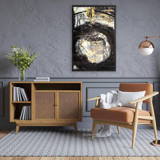 Tableau sur toile avec cadre creux - Lian 40x60cm