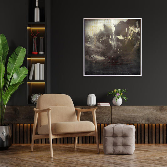 Tableau sur toile avec cadre creux - Onni 50x50cm