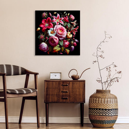 Acrylglasbild - Blumenpoesie