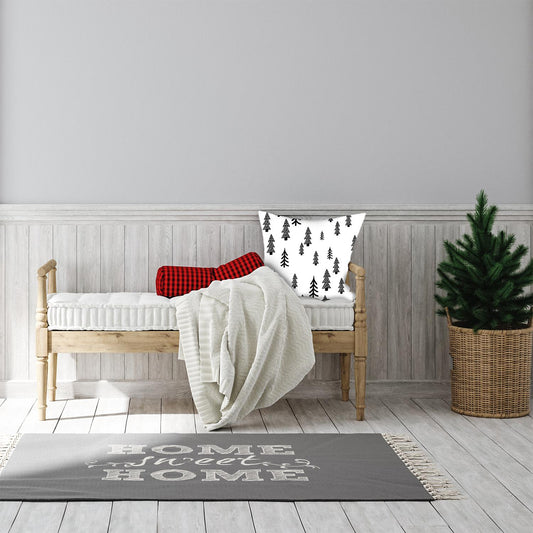 Kissenbezug - Tannenmotiv Wohnbeispiel