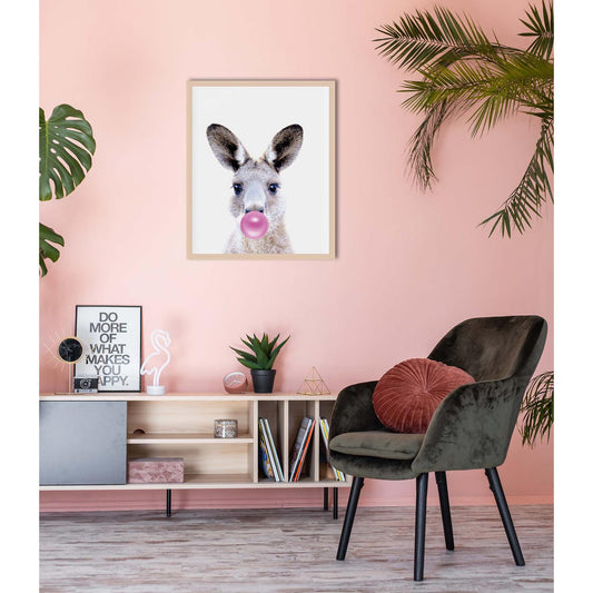 Rahmenbild - Lustiges Känguru