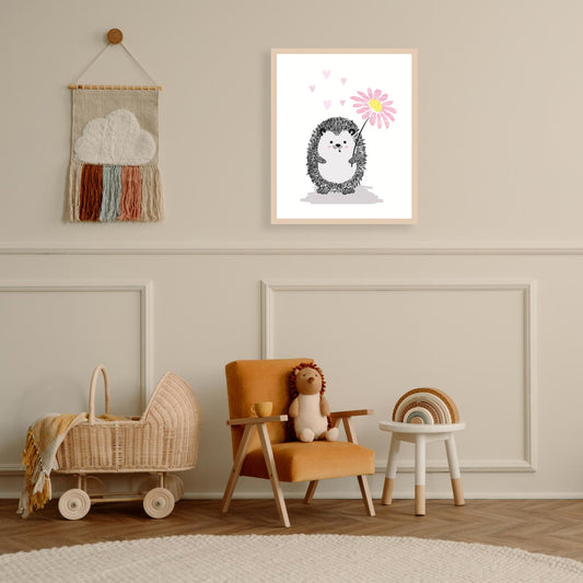 Rahmenbild - Süßer Igel