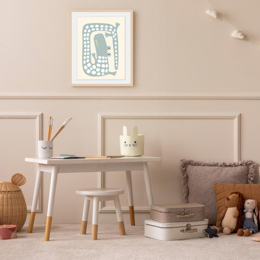 Rahmenbild - Krokodil