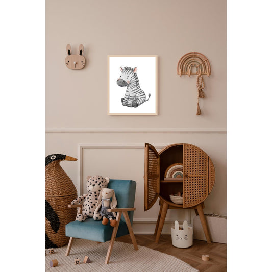Rahmenbild - Kleines Zebra