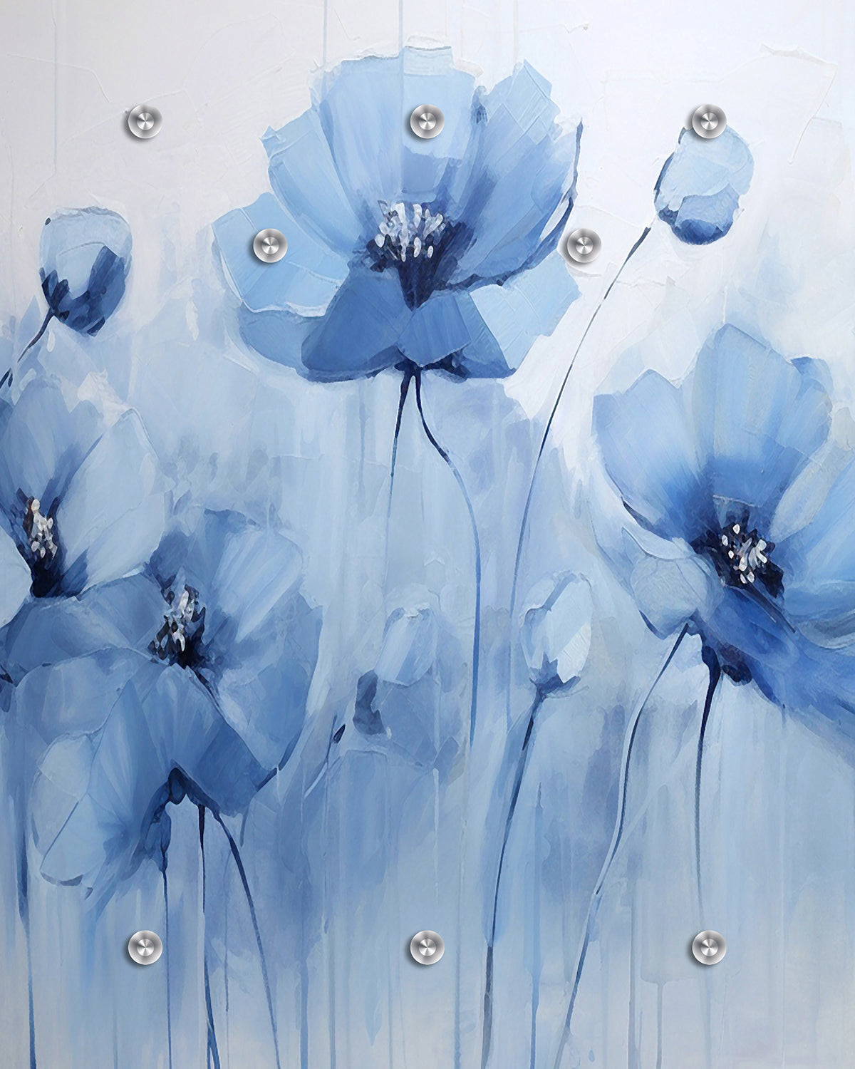 Garderobe - Aquarell Flowers