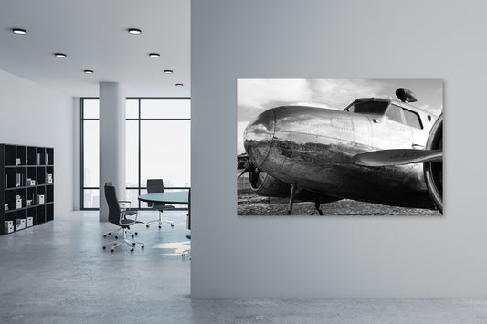 Akustikbild - Retro Flugzeug - Einrichtungsbeispiel Foto