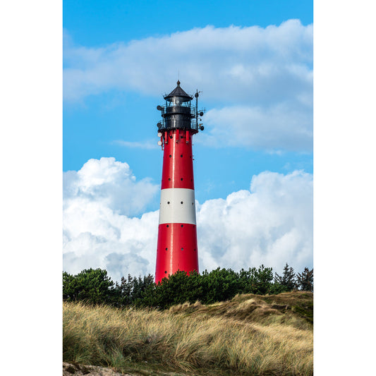 Acrylglasbild - Red Lighthouse