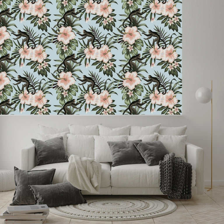 Tapete - Sybil Wohnbeispiel