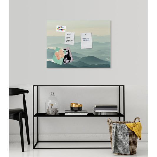 Magnetisches Markerboard - Mountains Wohnbeispiel