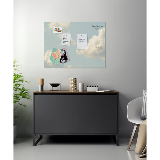 Magnetisches Markerboard - Clouds Wohnbeispiel