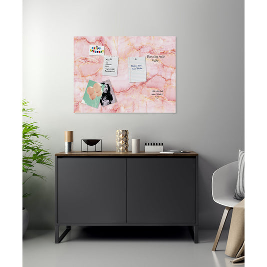 Magnetisches Markerboard - Pinkes Dream Wohnbeispiel