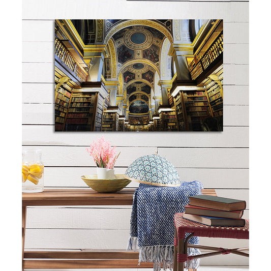 Aluminiumbild - Halls Wohnbeispiel