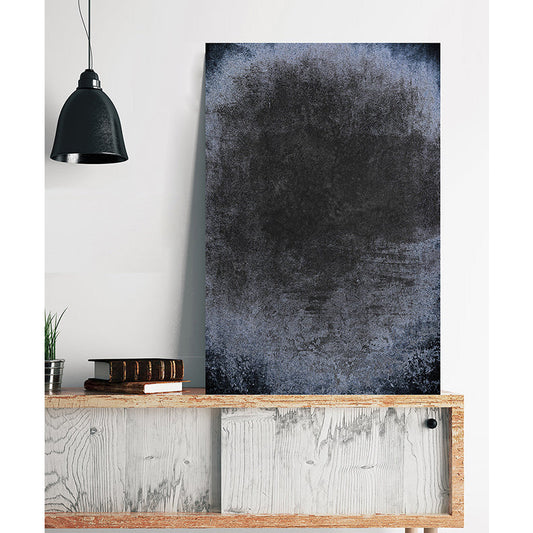 Leinwandbild - Black Is Black Wohnbeispiel