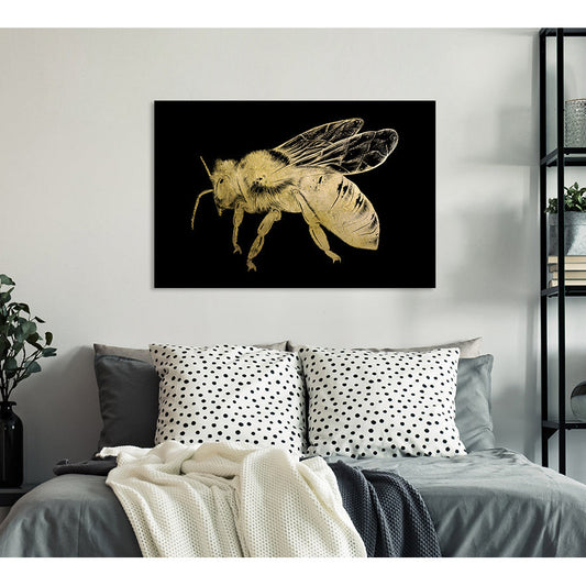 Blattgold Bild - Lyan Wohnbeispiel