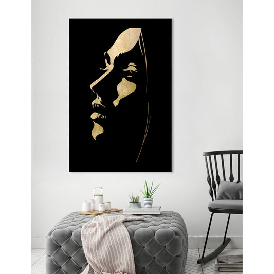 Blattgold Bild - Emil Wohnbeispiel