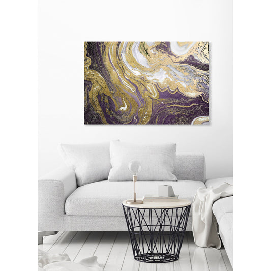 Blattgold Bild - Yanis Wohnbeispiel