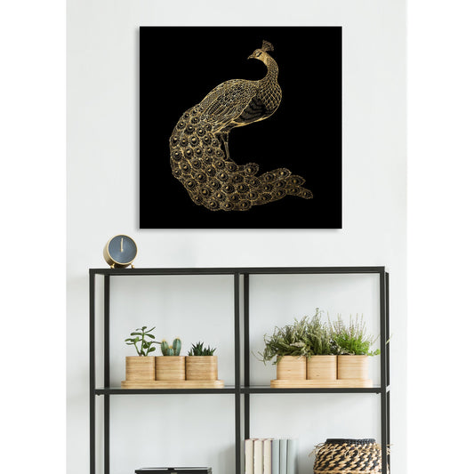 Blattgold Bild - Kai Wohnbeispiel