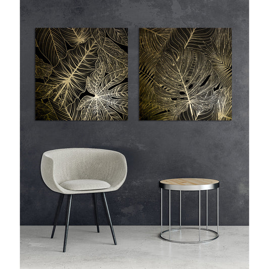 Blattgold Bild - Jan Wohnbeispiel