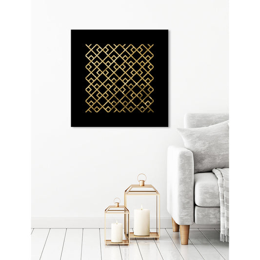 Blattgold Bild - Kimmo Wohnbeispiel