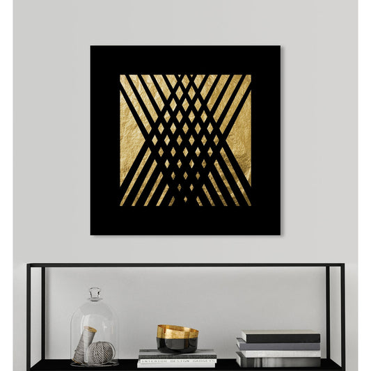 Blattgold Bild - Aivars Wohnbeispiel