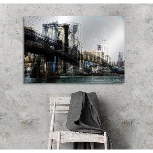 Aluminiumbild - Big Big World Wohnbeispiel