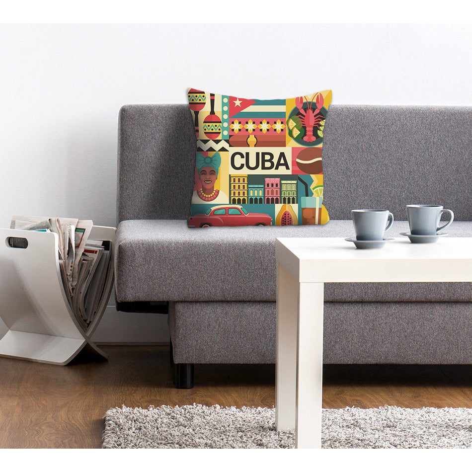 Kissenbezug - Cuba My Love Detail