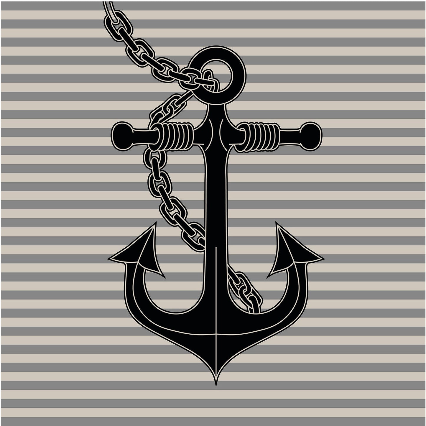 Kissenbezug - Anker Detail