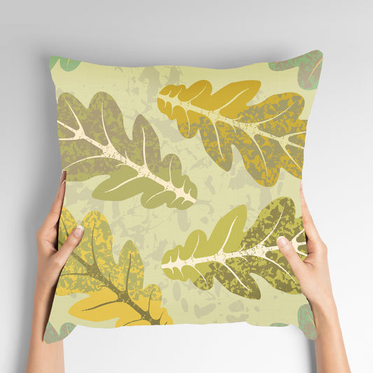 Kissenbezug - Leaves Wohnbeispiel