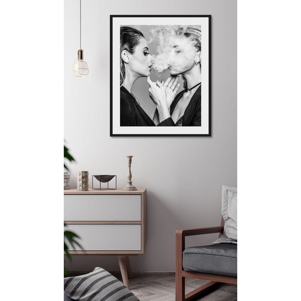 Rahmenbild - Smokey Kiss Wohnbeispiel