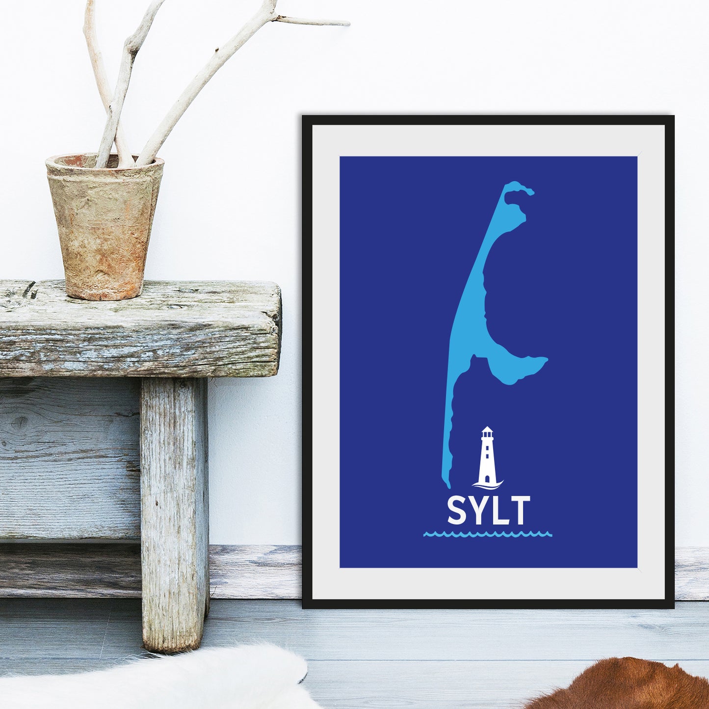 Rahmenbild - Blue Sylt Wohnbeispiel