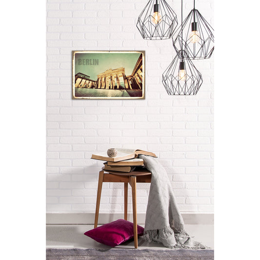 Blechschild - Berlin Wohnbeispiel