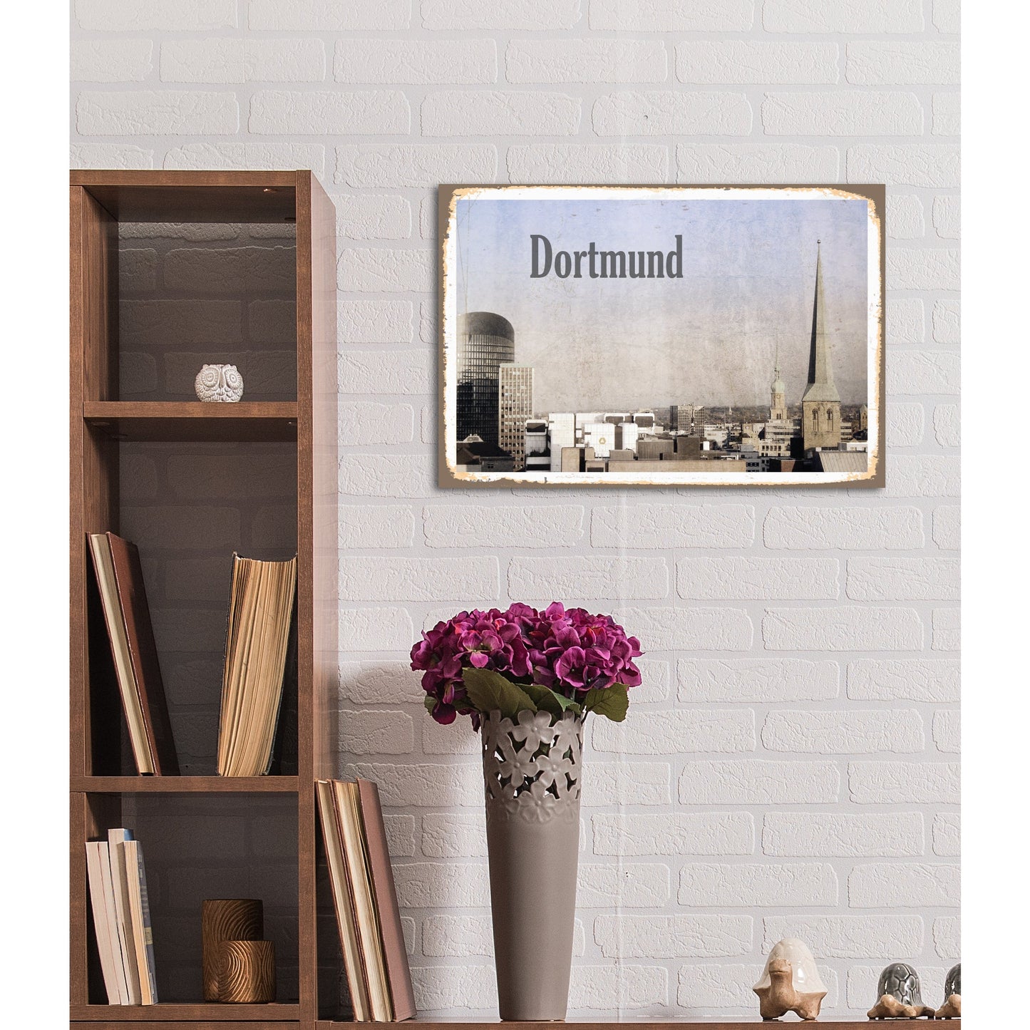 Blechschild - Dortmund Wohnbeispiel