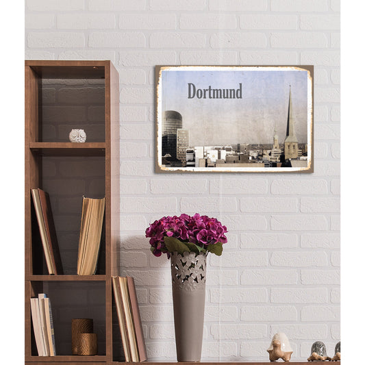 Blechschild - Dortmund Wohnbeispiel