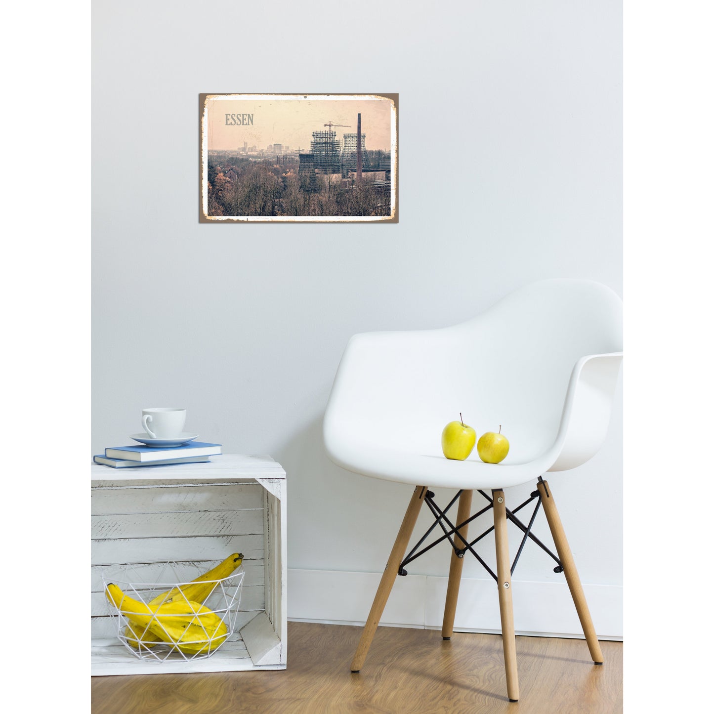 Blechschild - Essen Wohnbeispiel