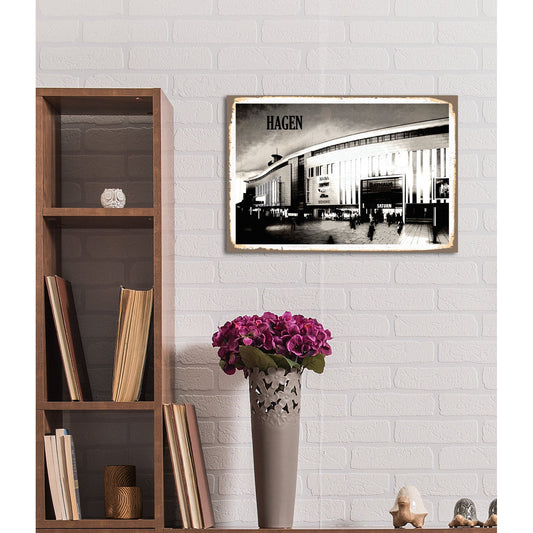 Blechschild - Hagen Wohnbeispiel