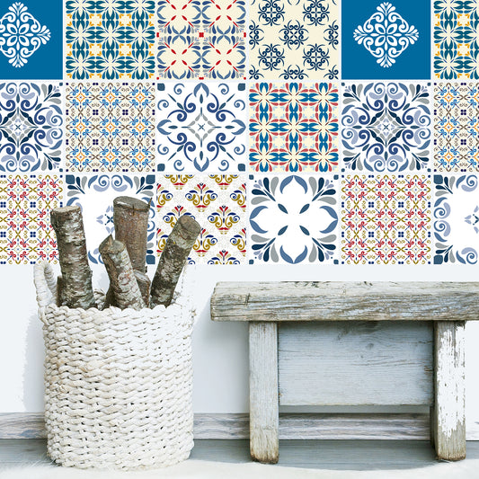 Stickerfliesen - Youck 12er-Set Wohnbeispiel