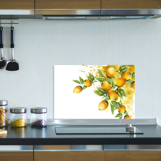 Spritzschutz - White Lemons Wohnbeispiel