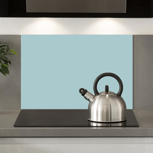 Spritzschutz - Bright Blue Wohnbeispiel