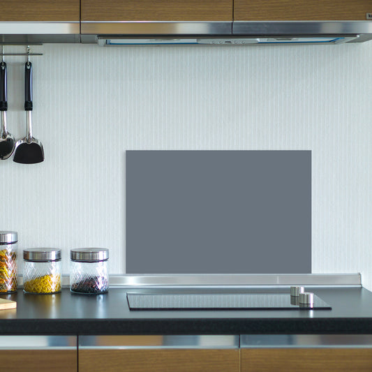 Spritzschutz - Dark Blue Wohnbeispiel