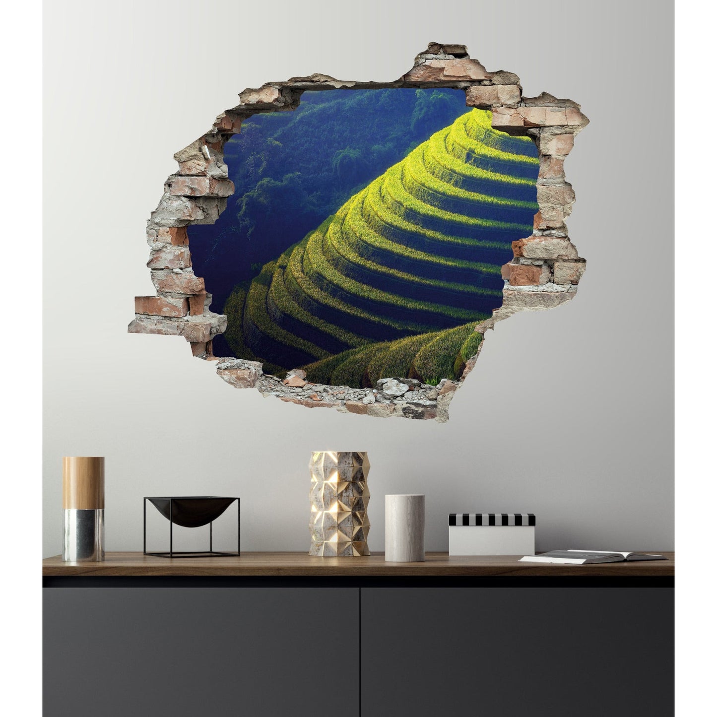 3D-Effekt - Die Stufen zum Glück Wohnbeispiel