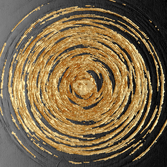 Acrylglasbild - Golden spiral