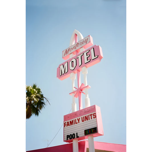 Acrylglasbild - Montery Motel