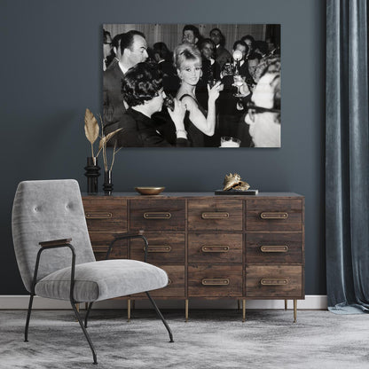 Acrylglasbild - Brigitte Bardot - Einrichtungsbeispiel Foto