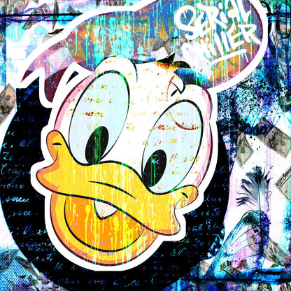 Acrylglasbild - Grafitti Donald Artikelbild