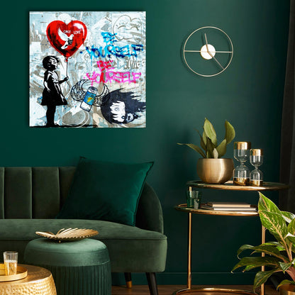 Acrylglasbild - Be Yourself