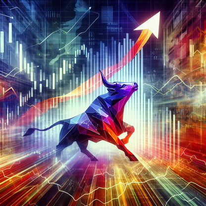 Acrylglasbild - Bullrun